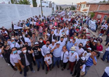 “Fresnillo no puede ni debe estar dividido, hoy es por nuestra tierra y por nuestros hijos”: Saúl Monreal