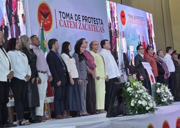 Julia Olguin rinde protesta como lideresa de la CATEM en Zacatecas; sindicato acumula acusaciones graves en varios estados