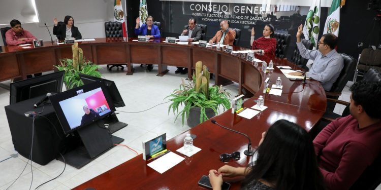 Aprueba IEEZ límites de financiamiento privado para partidos políticos en 2026