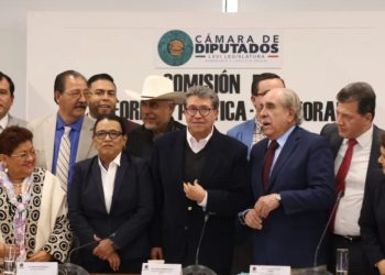 Reforma electoral para diciembre, proyecta Monreal; «no hay prisa» dice Pablo Gómez